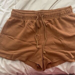 Women's Brown Casual Shorts